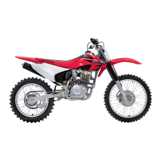 Honda CRF230F Manual Del Propietário