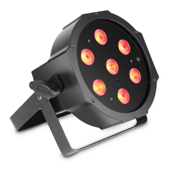 Cameo CLPFLAT1TRI3WIR Manual De Usuario