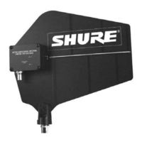 Shure UA870 Guia Del Usuario