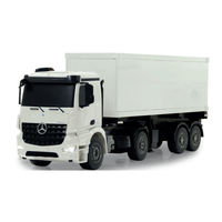 Jamara GERMANY Container Truck Mercedes-Benz Arocs 2,4GHz Manual De Instrucciones