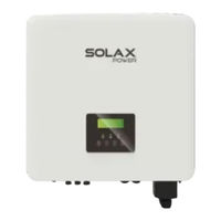 SolaX Power X3-Hybrid Serie Guía De Instalación Rápida