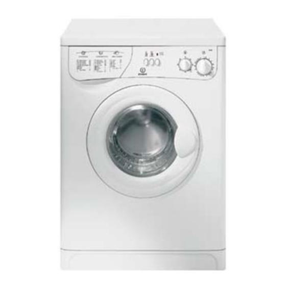 Indesit W 93 T Manuales