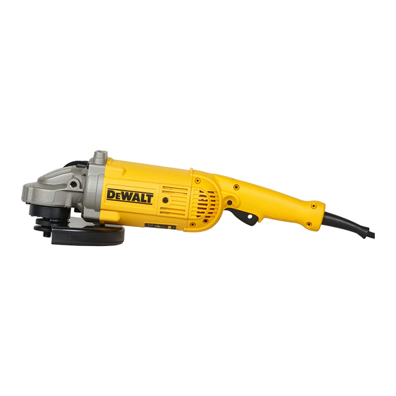 DeWalt DWE496 Manuales