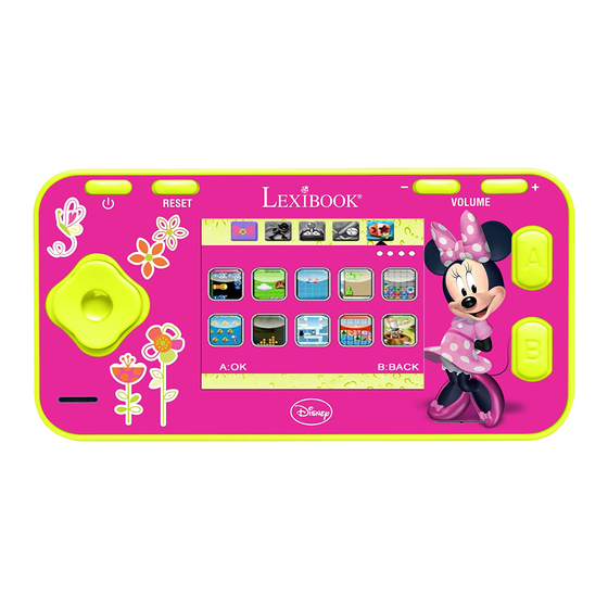 LEXIBOOK JL2800MN Manual De Instrucciones