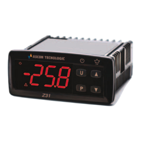 ASCON TECNOLOGIC Z31 Manual De Instrucciones