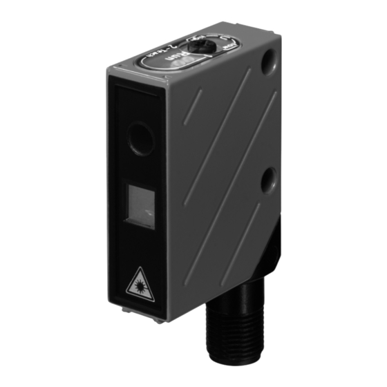 Leuze electronic ODSL 8 Guia De Inicio Rapido