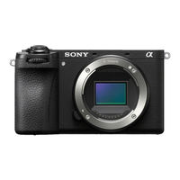 Sony ILCE6700MB.CEC Guía De Inicio