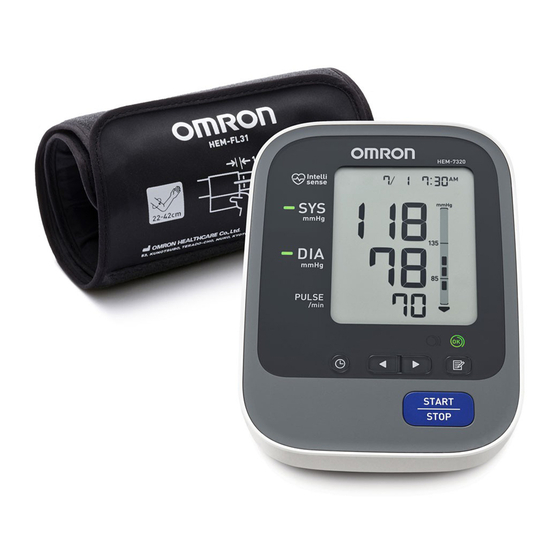 Omron HEM-7320 Manual De Instrucciones