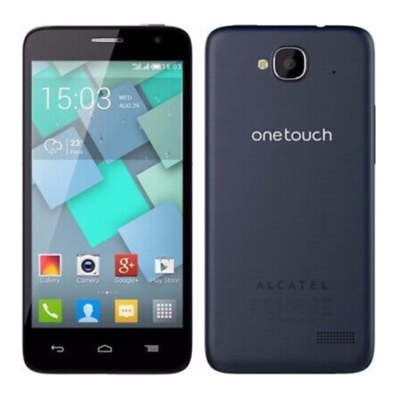 Alcatel Onetouch 6012A Instructivo De Uso