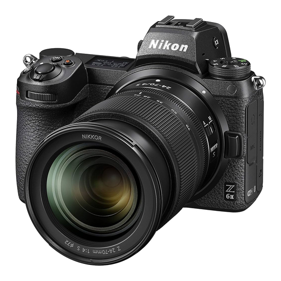 Nikon Z 6II Manual Del Usuario