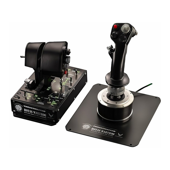 Thrustmaster HOTAS Warthog Manual Del Usuario