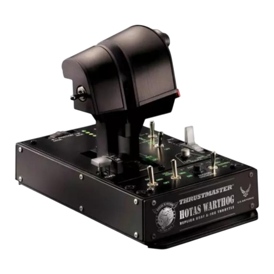 Thrustmaster HOTAS Warthog Instrucciones