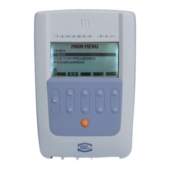 Enraf Nonius TensMed S84 Manual De Instrucciones