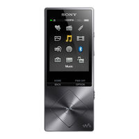 Sony Walkman NW-A25HN Guia De Ayuda