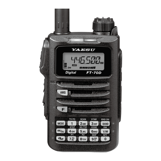 Yaesu FT-70 Manual