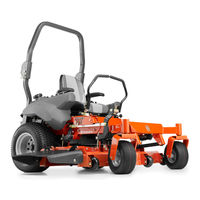 Husqvarna Husqvarna PZ 60 Manual Del Operador