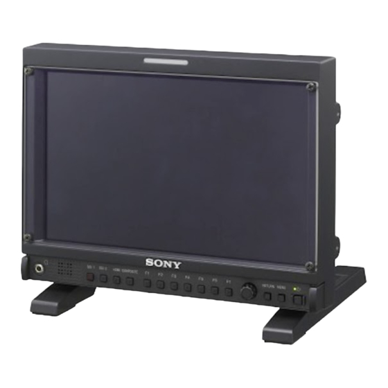 Sony LMD-941W Manual De Instrucciones