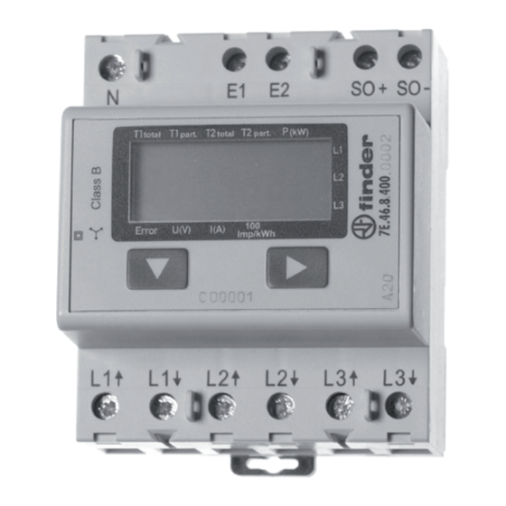 Finder 7E.46.8.400 Manual De Instrucciones