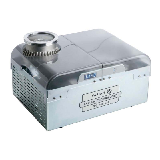Agilent Technologies TPS-compact 969-8217 Manual De Instrucciones