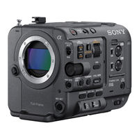 Sony Alpha FX6 Serie Instrucciones De Funcionamiento