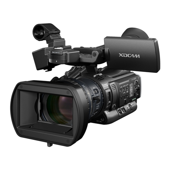 Sony PMW-200 Manual De Instrucciones