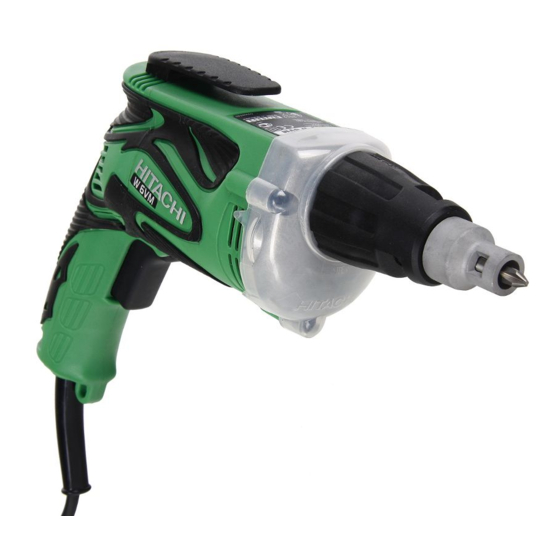Hitachi W 6VM Instrucciones De Manejo