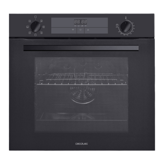 cecotec HORNO BOLERO HEXA M226000 INOX A Manual De Instrucciones