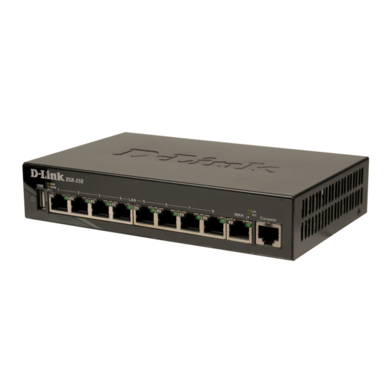 D-Link DSR-250 Guia De Instalacion