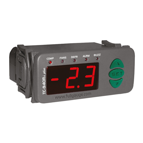 Full Gauge Controls TC-900Ri clock Manual Del Usuario