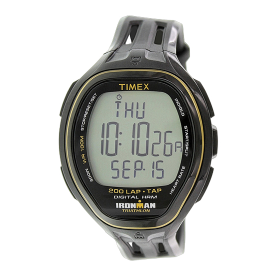 Timex Ironman M103 Manual Del Usuario