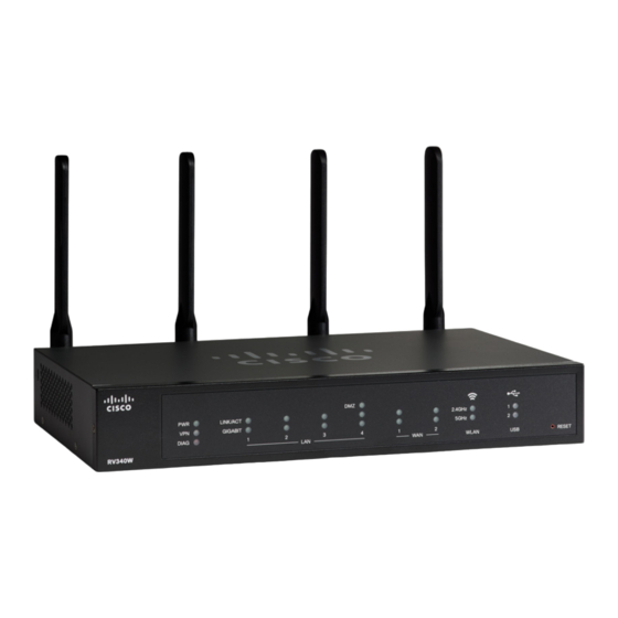 Cisco RV340W Guia De Inicio Rapido