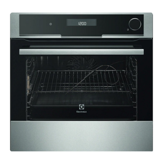 Electrolux CombiSteam Deluxe EOB8857AA Manual De Instrucciones