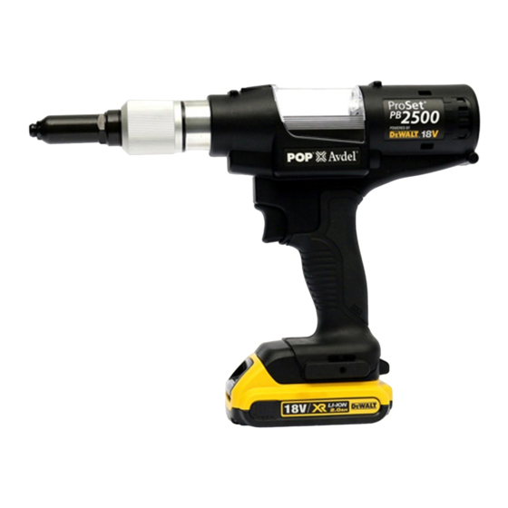 Stanley DeWalt ProSet PB3400 Manual De Instrucciones