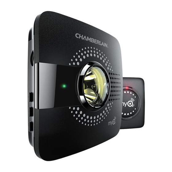 Chamberlain SMART GARAGE MYQ-G0301 Guía De Inicio Rápida
