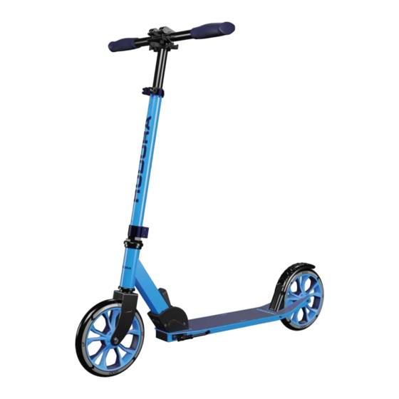 Hudora Scooter Up 200 Instrucciones De Montaje Y De Uso