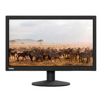 Lenovo ThinkVision E20-1b Guia Del Usuario