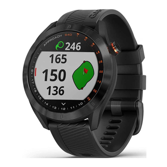 Garmin APPROACH S40 Manual Del Usuario