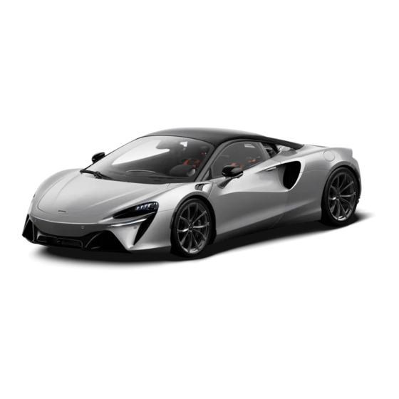 McLaren ARTURA Manual Del Propietário