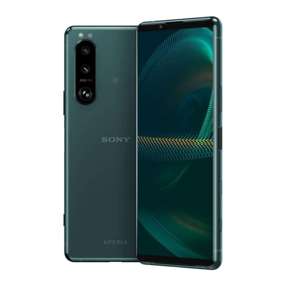 Sony Xperia 5 III Guia De Ayuda
