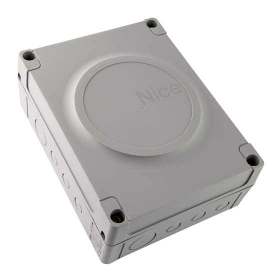 Nice MC824HR Instrucciones Y Advertencias Para La Instalación Y El Uso