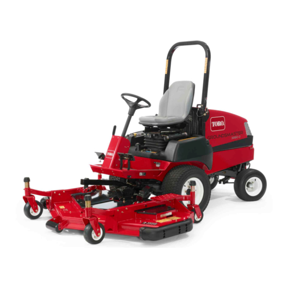 Toro Groundsmaster 3280–D Manual Del Operador