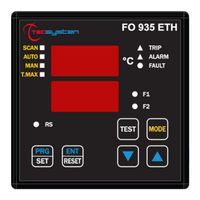 TECSYSTEM FO 935 ETH Manual De Instrucciones