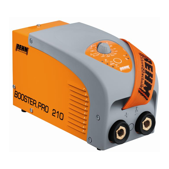 REHM BOOSTER.PRO 170 Instrucciones De Servicio