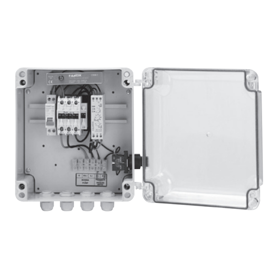 Fanox CBM Serie Manual De Instrucciones