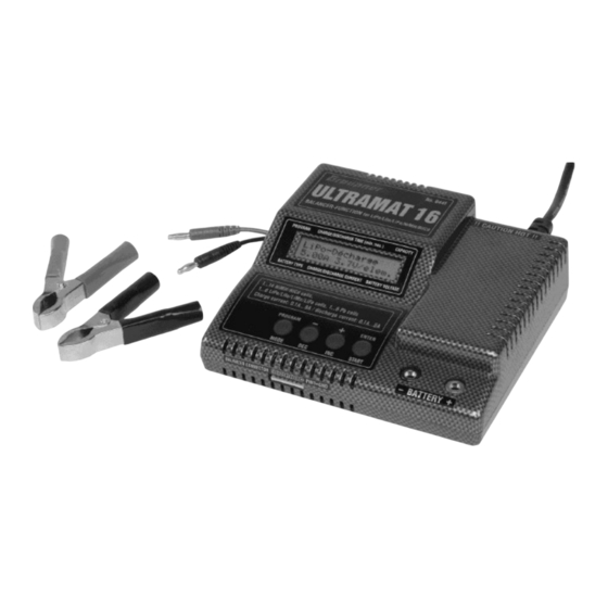 GRAUPNER ULTRAMAT 16 Instrucciones De Utilizacion