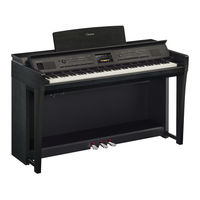 Yamaha Clavinova Serie Manual De Referencia