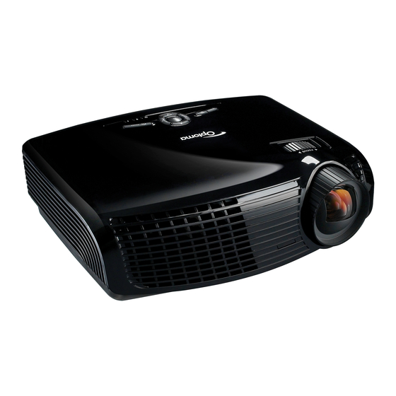 Optoma GT750 Manual Del Usuario