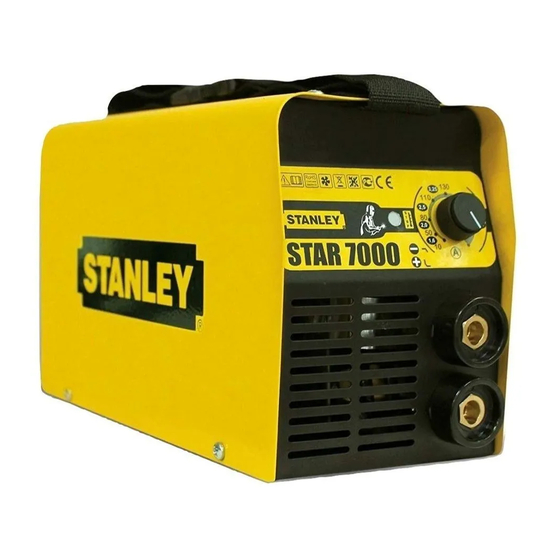 Stanley STAR 7000 Manuales