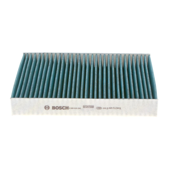 Bosch 0 986 628 544 Instrucciones De Montaje
