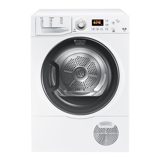 Hotpoint Ariston TCF 87B Folleto De Instrucciones